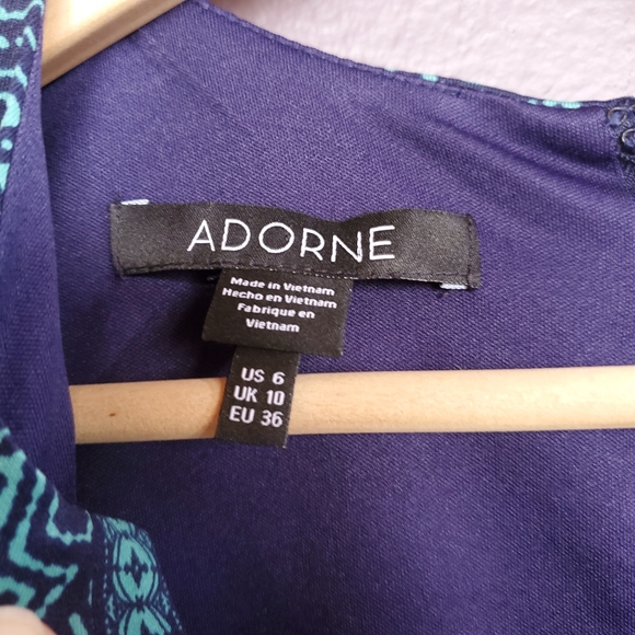 Adorne Tatum Scuba Knit Sheath Dress 